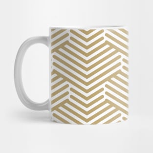 Abstract geometric pattern with lines Mug